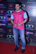 Aamir Khan at Pro Kabbadi Match in NSCI on 26th July 2014